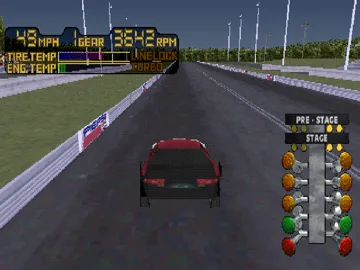 IHRA Drag Racing (US) screen shot game playing